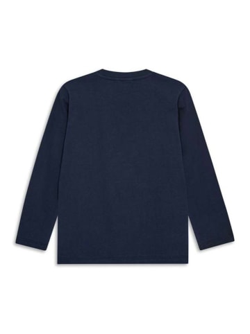 Longsleeve in Dunkelblau