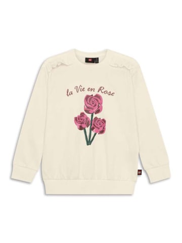 Sweatshirt in Creme