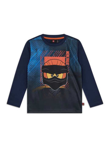 Longsleeve in Dunkelblau