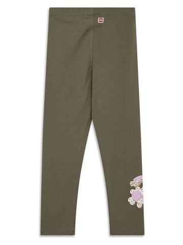 Legginsy w kolorze khaki