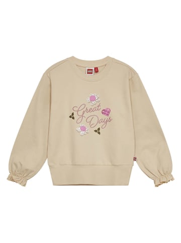 Sweatshirt in Beige