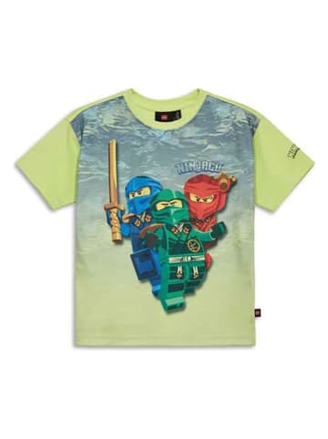 Shirt groen/meerkleurig