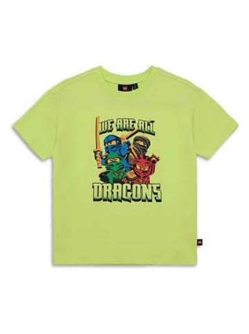 Shirt groen/meerkleurig