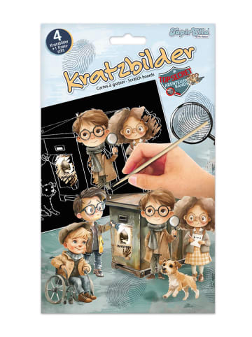 Kratzbilder "TapirElla Detektive" - ab 3 Jahren