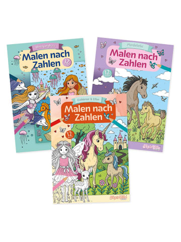 Malbuch "Malen nach Zahlen" - ab 3 Jahren (Überraschungsprodukt)