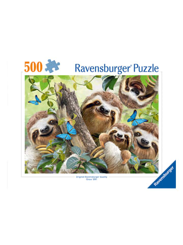 500-delige puzzel "Faultier Selfie" - vanaf 12 jaar
