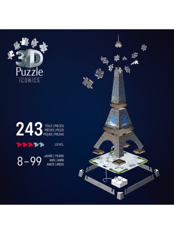 216-częściowe puzzle 3D "Iconics: Eiffel Tower" - 8+