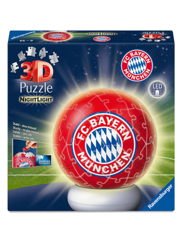 Puzzle 3D z lampką nocną "FC Bayern Monachium" - 6+