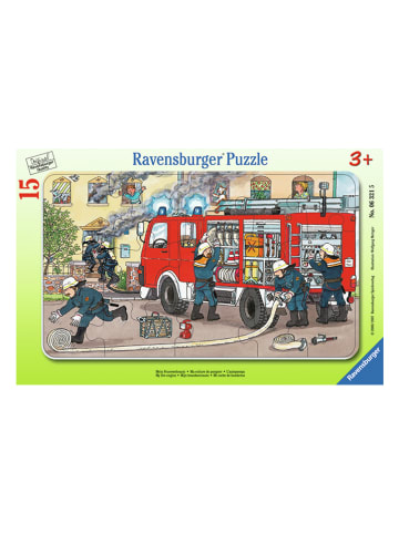 15tlg. Rahmenpuzzle "Mein Feuerwehrauto" - ab 3 Jahren