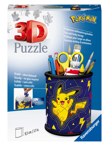 54-delige 3D-puzzel "Utensilo Pokémon" - vanaf 6 jaar