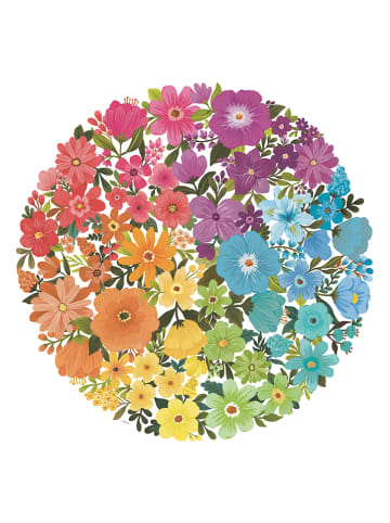 500-delige puzzel "Circle of Colors - Bloemen" - vanaf 12 jaar