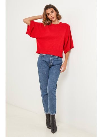 Sweter "Cassiopee" w kolorze czerwonym