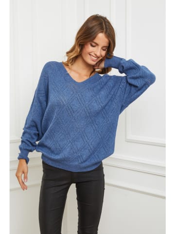 Pullover "Cetif" in Blau