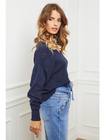 Pullover "Cetif" in Dunkelblau