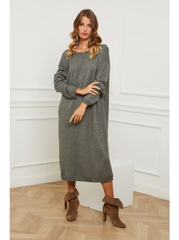 Strickkleid "Fastidius" in Oliv