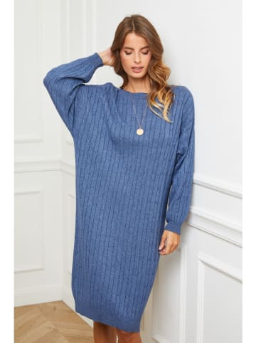 Strickkleid "Holene" in Blau