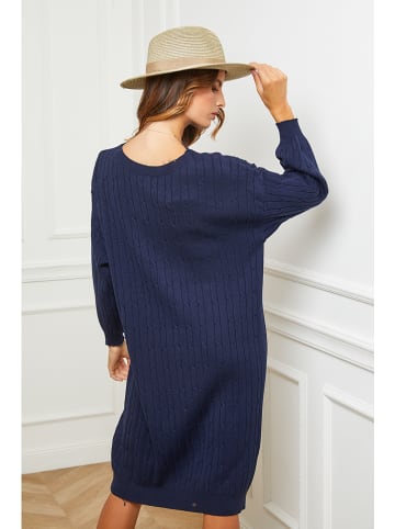 Strickkleid "Holene" in Dunkelblau