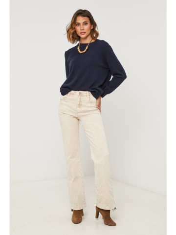 Sweter "Saphir" w kolorze granatowym