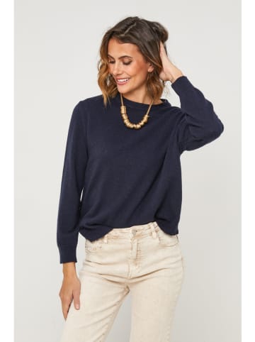 Sweter "Saphir" w kolorze granatowym