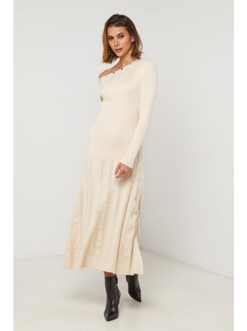 Kleid "Zinnia" in Beige