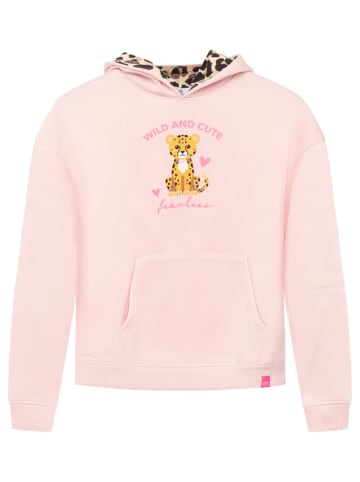 Hoodie "Wild and Cute" in Rosa