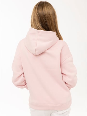 Hoodie "Pawsitive" in Rosa