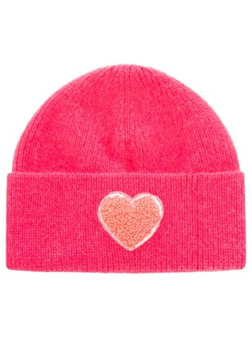 Mütze "Heart Patch" in Pink