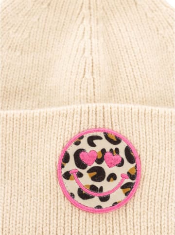 Mütze "Smile" in Beige