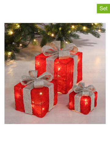 3-delige set: decoledlampen warmwit