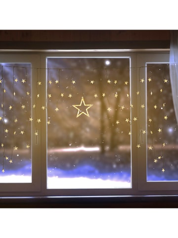 LED-Lichtervorhang in Warmweiß