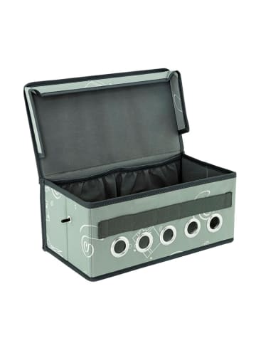 Inpakbandopbergbox groen - (B)29 x (H)15 x (D)12 cm