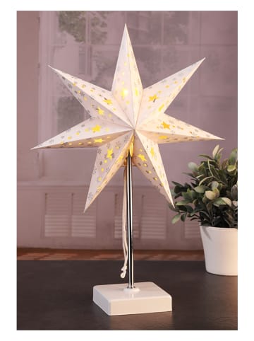LED-Dekoleuchte "Shining Paper Star" in Warmweiß - (B)35 x (H)35 cm