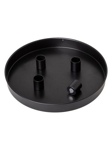 Magnetyczny świecznik w kolorze czarnym - Ø 25 cm