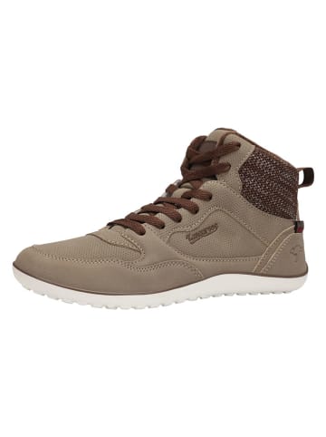 Buty barefoot "K-BF Sleet Mid" w kolorze jasnobrązowym