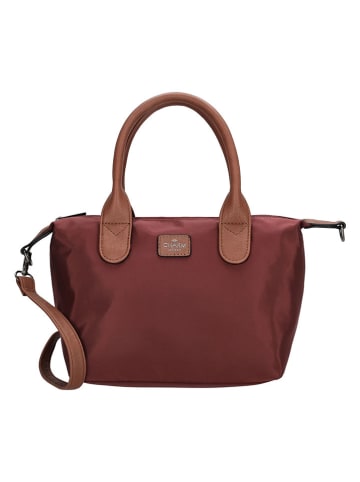 Henkeltasche in Bordeaux - (B)30 x (H)20 x (T)11 cm