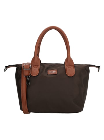 Henkeltasche in Braun - (B)30 x (H)20 x (T)11 cm