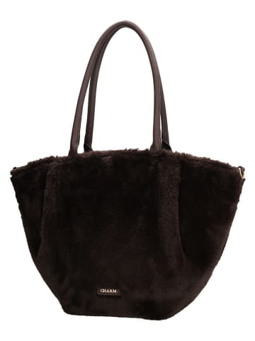 Shopper in Braun - (B)47 x (H)30 x (T)11 cm