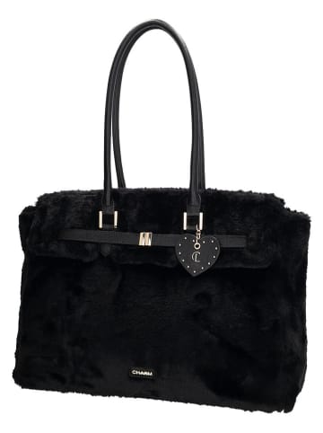 Shopper in Schwarz - (B)41 x (H)31 x (T)10 cm