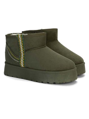 Winterboots "Sherry" in Khaki