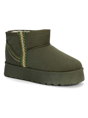 Winterboots "Sherry" in Khaki