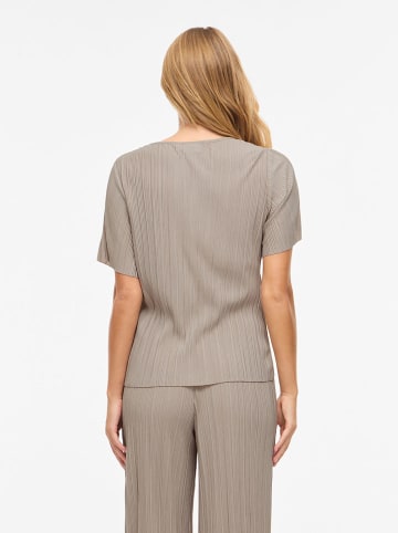 Blouse "Viplisa" beige/grijs