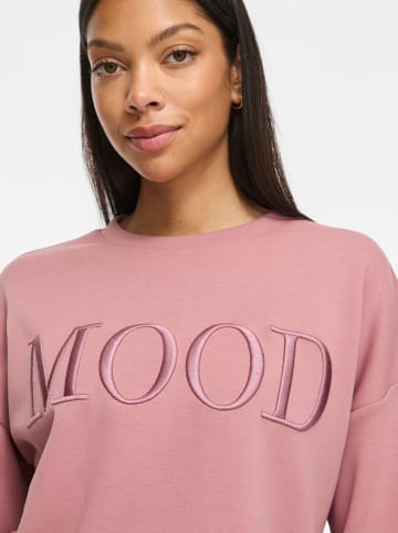 Sweatshirt "Reflect" in Rosa