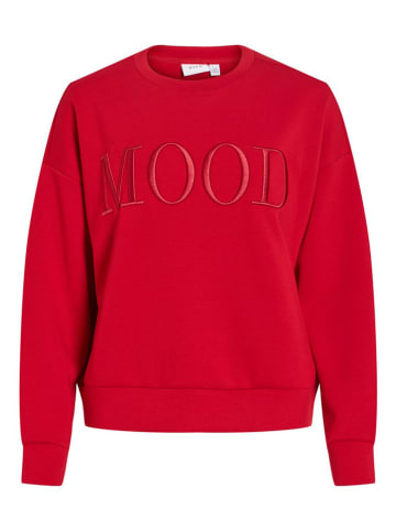 Sweatshirt "Reflect" in Rot