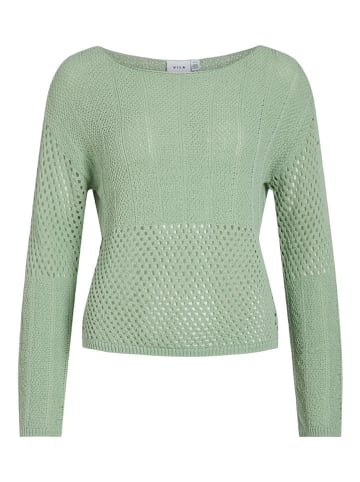 Sweter "Efine" w kolorze jasnozielonym