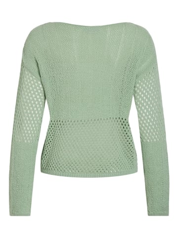 Sweter "Efine" w kolorze jasnozielonym