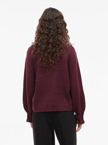 Cardigan "Vitilda" in Bordeaux