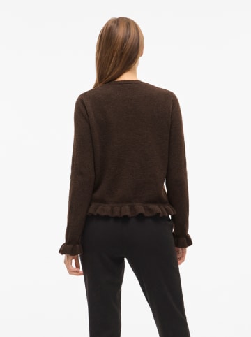 Cardigan in Braun