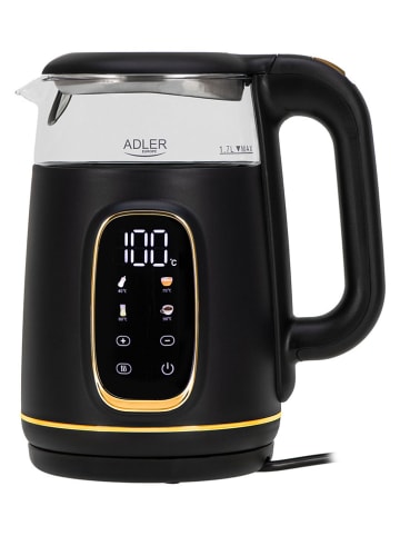 Czajnik "AD 1305" w kolorze złoto-czarnym - 1,7 l