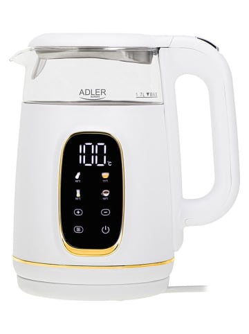 Wasserkocher ''AD 1305'' in Weiß/ Gold - 1,7 l