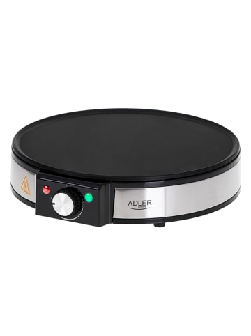 Crêpe-Maker "AD 3058" in Schwarz/ Silber